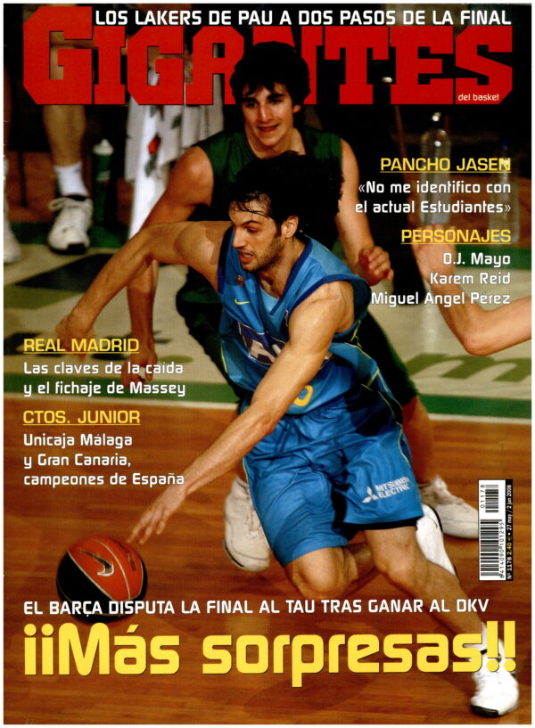 Gianluca Basile (Barcelona) y Ricky Rubio (Joventut)0