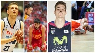 Campazzo, Juancho y Waczynski, de récord en récord. Preocupación por Van Rossom en Valencia