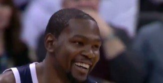 La sonrisa del ‘jugón’. Durant vuelve en plan MVP y los Thunder arrollan a los Jazz (Video)