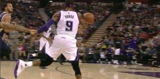 ¡Showtime en Sacramento! Rondo emula a Magic y Gay culmina como Worthy (Vídeo)