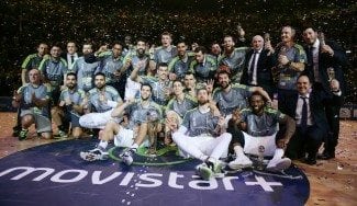 El Madrid suda ante el Granca para hacer historia: su tercera Copa seguida. Ayón, MVP