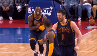 El Big Three de los Cavaliers asalta Detroit: Irving decide con un triplazo de pizarra (Vid)