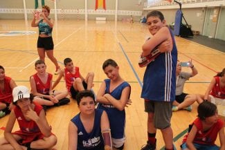 Así ha sido la mañana en el JR NBA Gigantes Camp con Glen Rice. ¡Qué pasada! (Vídeo)