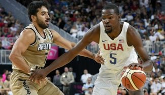 El USA Team arrasa a Argentina en su primer amistoso: Durant brilla, Irving rompe (Vídeos)