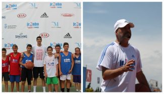 Mucha nostalgia: Javier Imbroda y Nacho Díez disfrutaron, y mucho, en el JR NBA Gigantes Camp (Vídeo)