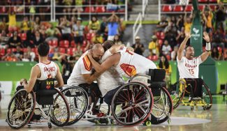 Inédito: la celebración de España BSR tras meterse en la final de los Paralímpicos (Vídeo)