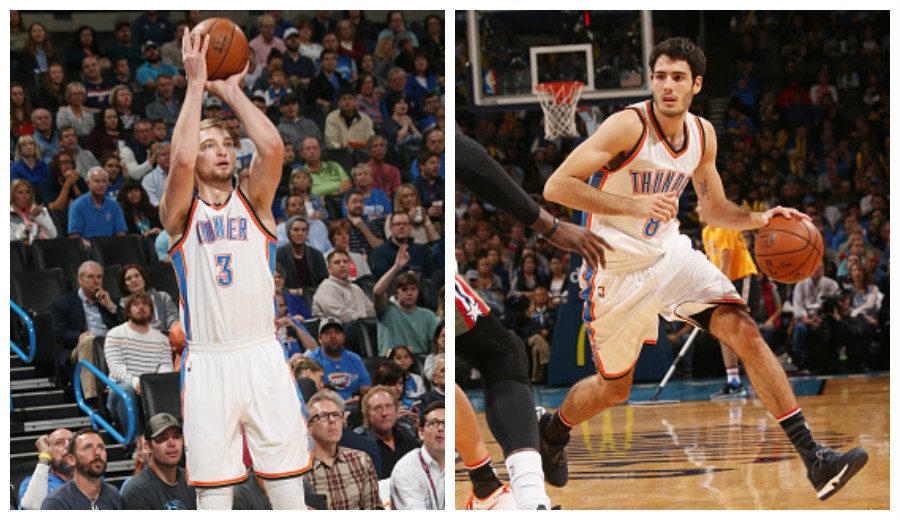 Abrines se afianza y primer doble-doble de Sabonis en la victoria de los Thunder (Vídeo)