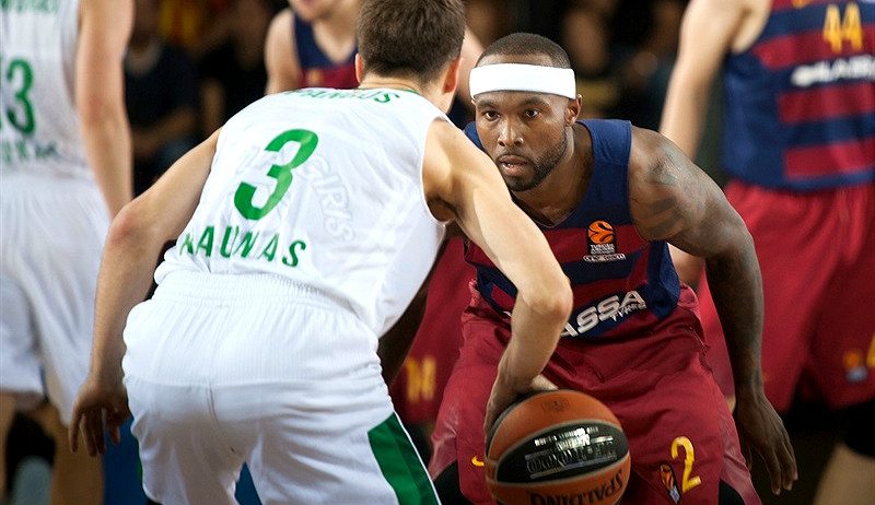 Rice lidera el triunfo del Barça ante Zalgiris: triple de Lekavicius ¡desde su campo! (Vídeo)