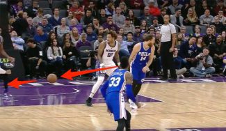 El Chacho brilla pero los Sixers caen con los Kings: asiste de espaldas y sin mirar (Vídeo)