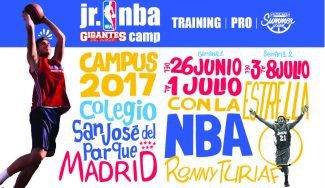 Una experiencia única: la NBA llega en verano a Madrid con el Jr. Gigantes Camp. ¡Apúntate!