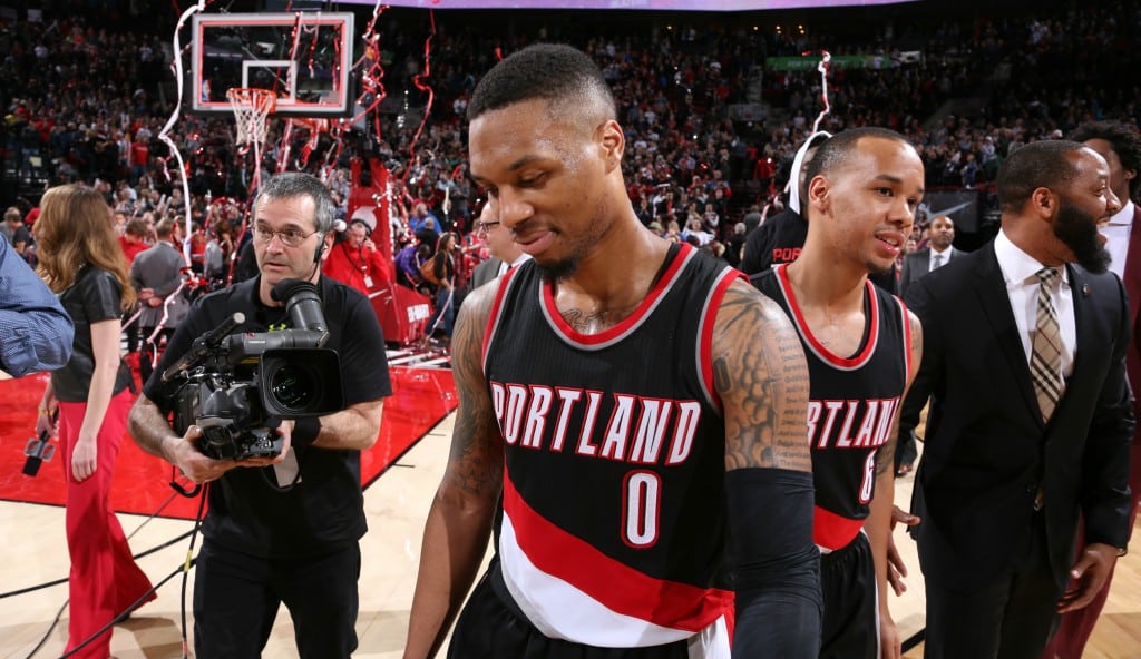 Lillard bate el récord anotador de los Blazers y aleja a Juancho de los playoffs (Vídeo)