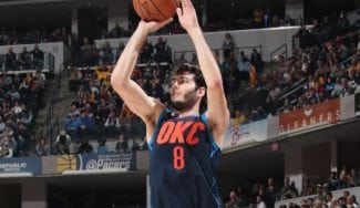 La ruidosa vuelta a Indiana de Paul George: gana OKC con 14 puntos de Abrines (Vídeo)