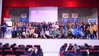 La Copa Colegial 2018 se presenta en el Colegio Maristas Chamberí con Arlauckas de embajador