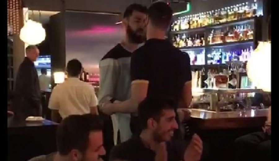 El pique entre Nikola Kalinic y Toko Shengelia acaba… ¡en un restaurante!