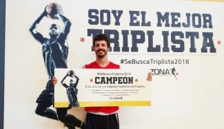 Óscar Herrero, ganador del Concurso de KIA en Zona, competirá contra los mejores triplistas de la Liga Endesa