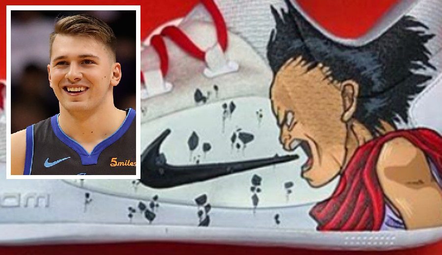 Luka Doncic rinde homenaje a la película Akira en sus zapatillas