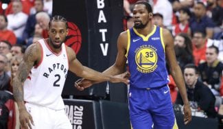 No es ciencia ficción: Durant y Leonard quieren jugar juntos