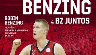 Robin Benzing regresa al Casademont Zaragoza