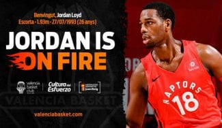 Oficial: Jordan Loyd llega al Valencia Basket desde los Toronto Raptors