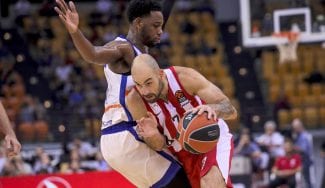 El Valencia Basket cae con mucha claridad en casa del Olympiacos