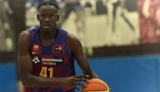 8 tapones con el filial del Barça para Ibou Badji: te lo presentamos