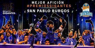 El San Pablo Burgos se lleva el galardón de Mejor Afición en los Premios Gigantes