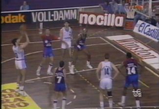 Joya de archivo: Barça-Real Madrid, Epi vs Petrovic en la final liguera de 1989 (Vídeo)