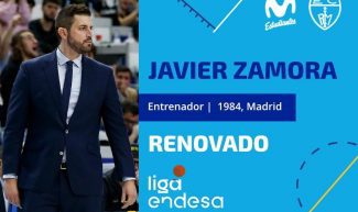 Javier Zamora, renovado como entrenador de Movistar Estudiantes