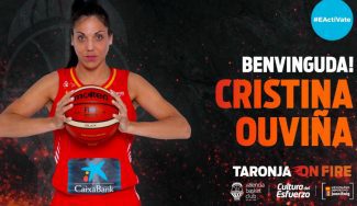 Cinco cosas que quizás no sabes sobre Cristina Ouviña, nueva jugadora del Valencia Basket