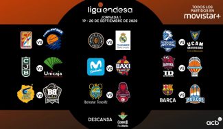 Calendario completo de la Liga Endesa y horarios de las 7 primeras jornadas