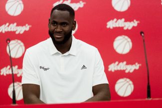 Garuba habla en su regreso a España como embajador de Kellogg: «Quiero jugar el Eurobasket»