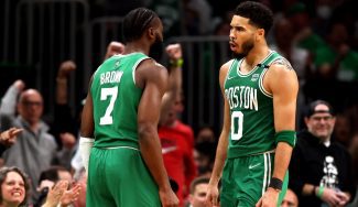 Exhibición colectiva de los Celtics con un despliegue de talento diferencial de Brown y Tatum