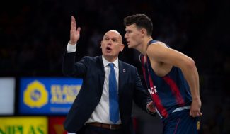 «Estoy orgulloso de mi plantilla».  Las palabras de Neven Spahija tras la derrota del Baskonia en semifinales