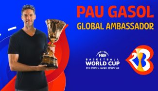 Gran noticia: Pau Gasol, ¡nuevo embajador de la Copa del Mundo FIBA 2023!
